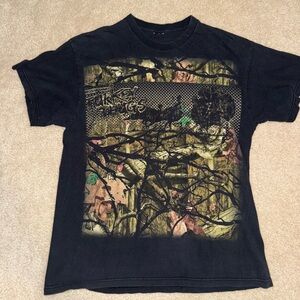 Mossy Oak Front and back realtree print turkey thugs t shirt